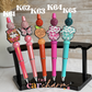 Western & Just Peachy Beaded Pen