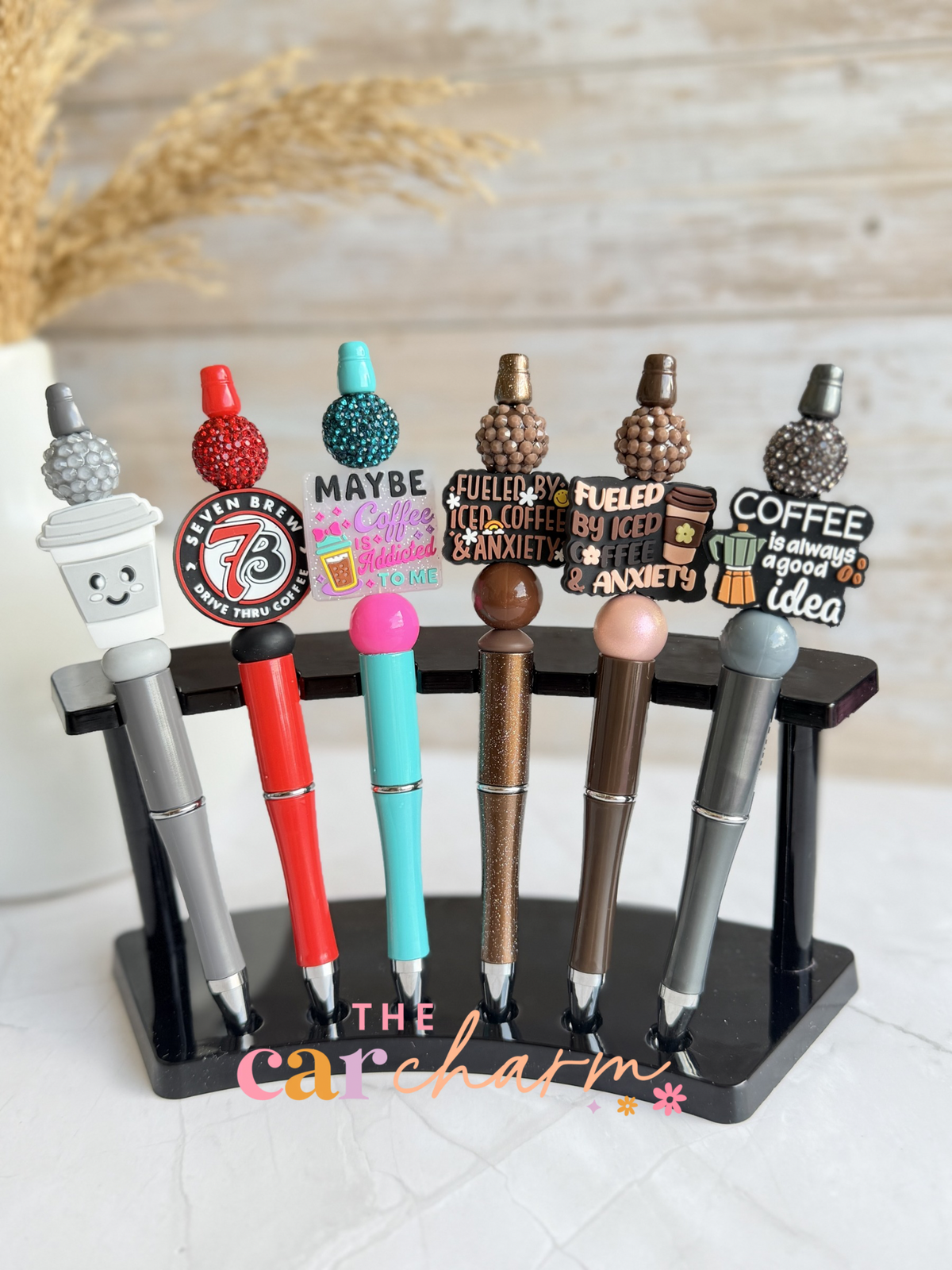 Coffee Beaded Pen