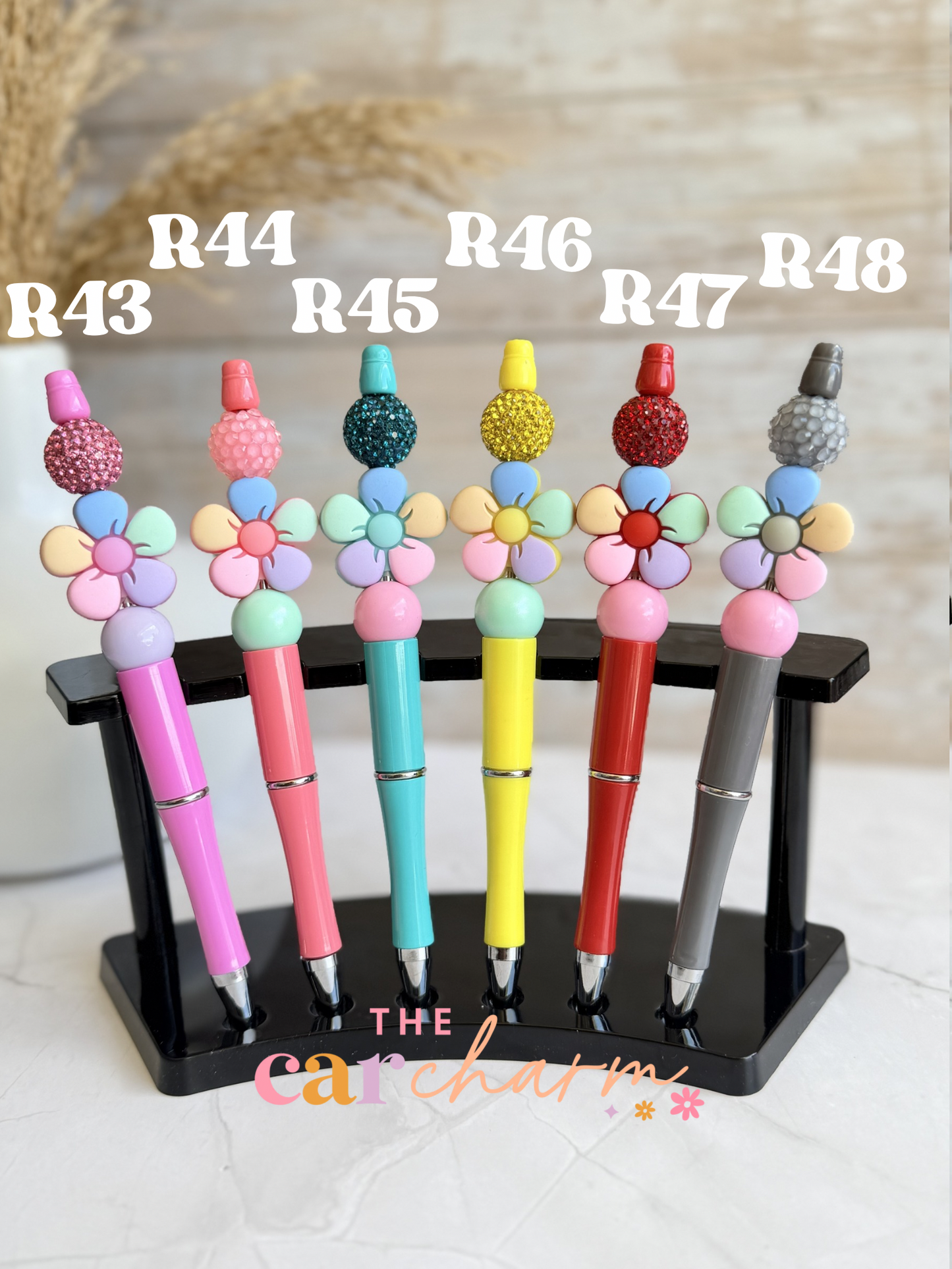 Flower Beaded Pen
