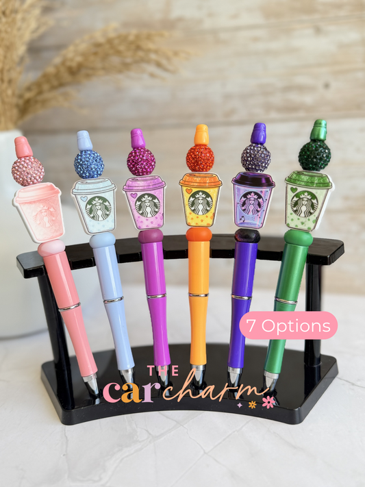 Starbucks Coffee Beaded Pen
