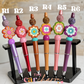 Boho Flower Beaded Pen
