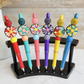 Pinwheel Flower Beaded Pen