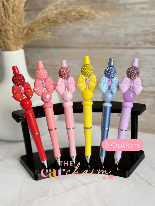 Bow Beaded Pen