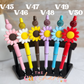 Large Sunflower Beaded Pen