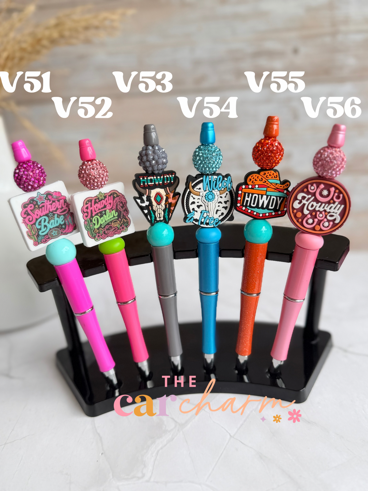 Western Beaded Pen