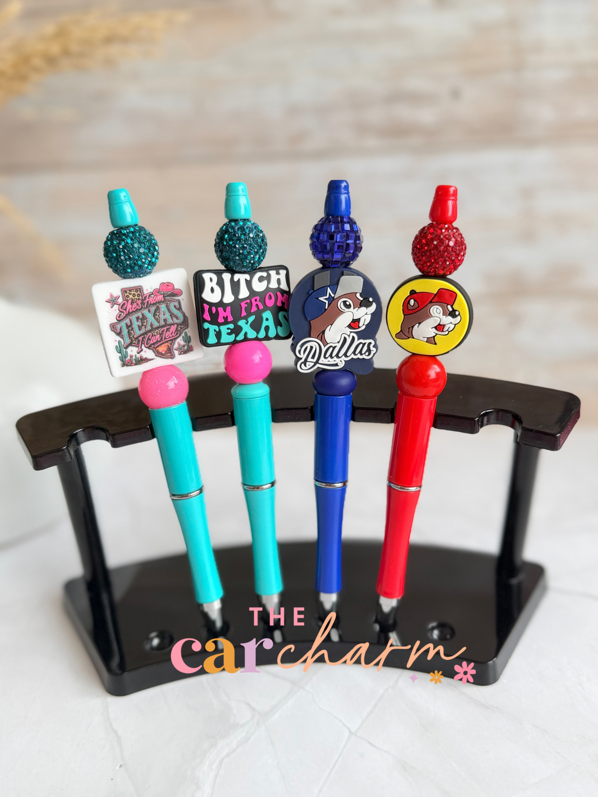 Texas Inspired Beaded Pen