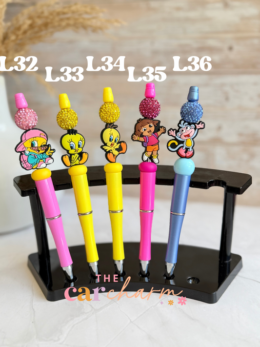 Cartoon Beaded Pen