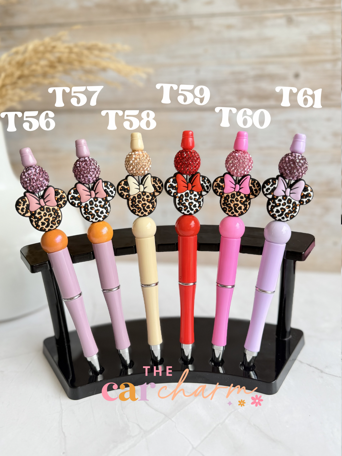 Minnie Mouse Beaded Pen