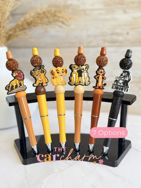Lion King Beaded Pen