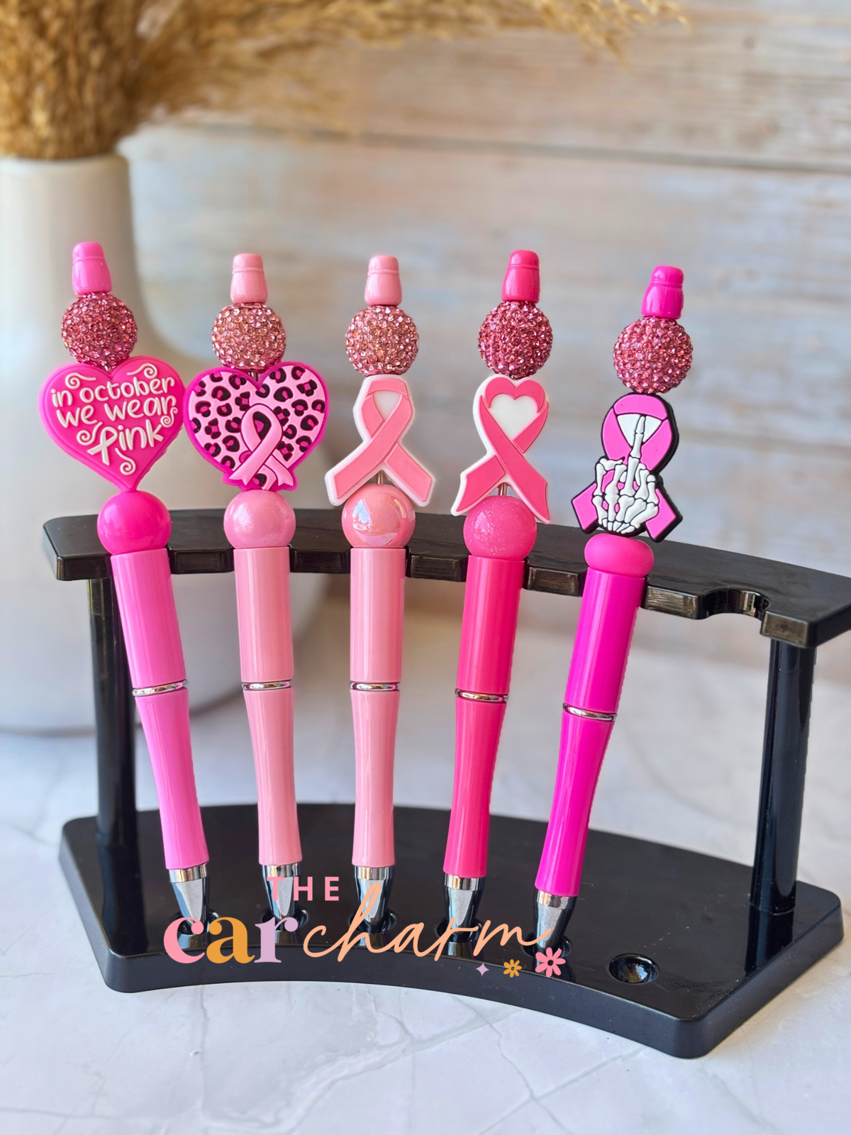 Cancer Awareness Beaded Pen