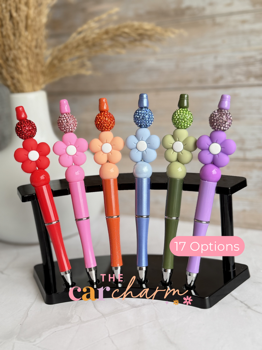 Flower Beaded Pen