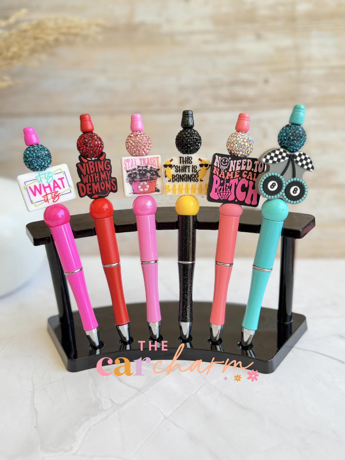 Sarcasm Beaded Pen