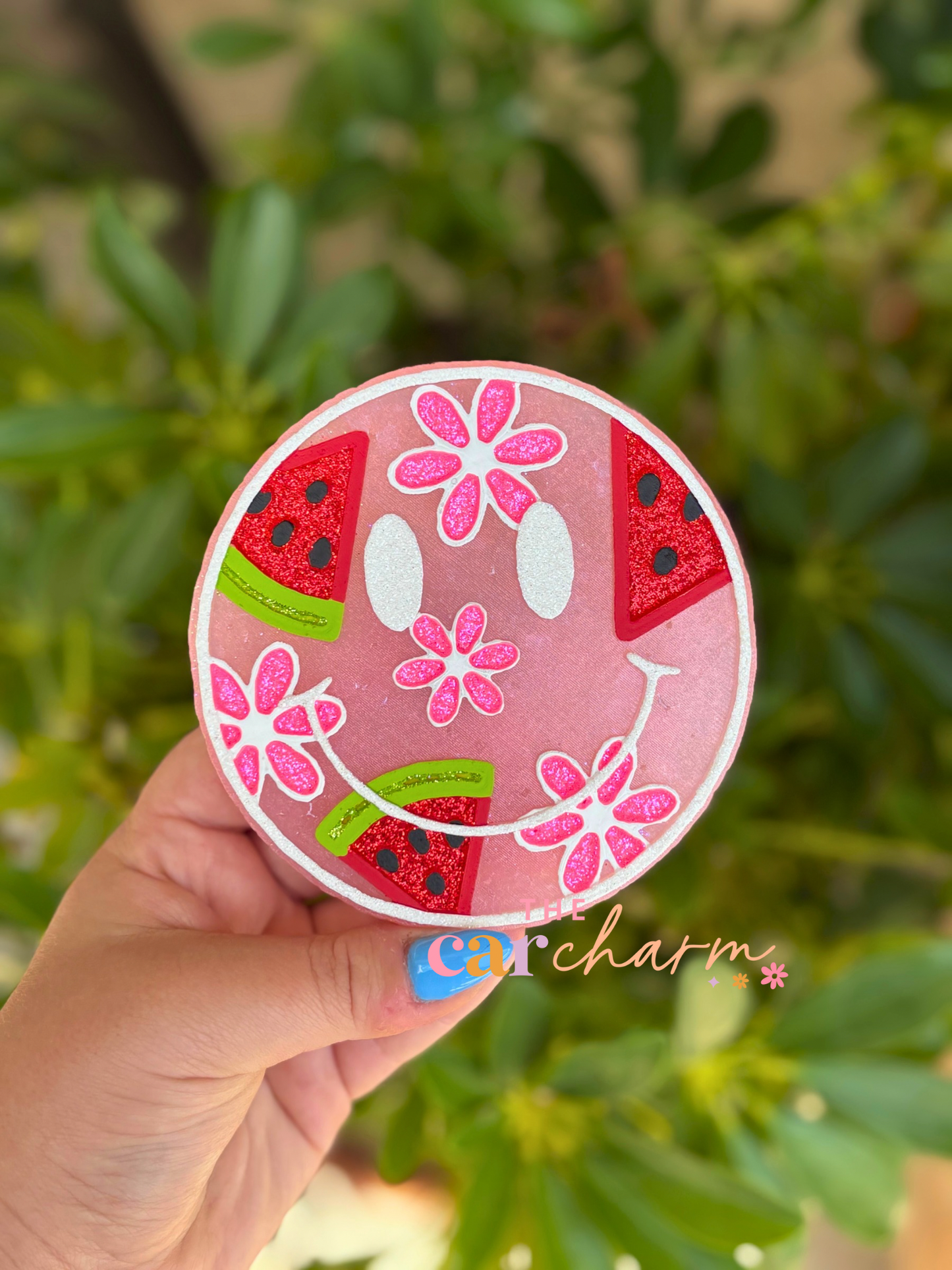 Watermelon Smiley Face Freshie