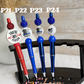 Back the Blue Beaded Pen