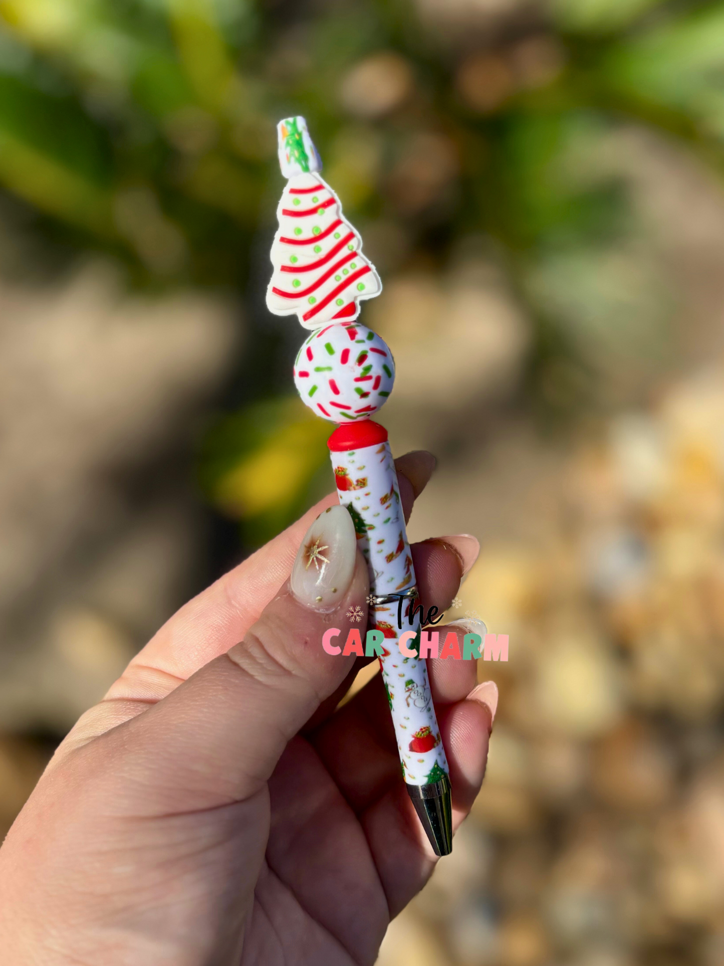 Snack Cake Beaded Pen