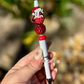 Christmas Cow Beaded Pen