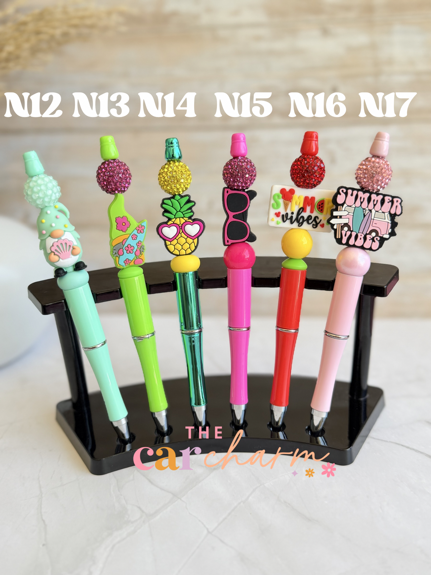 Summer Beaded Pen