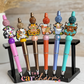 Highland Cow Beaded Pen