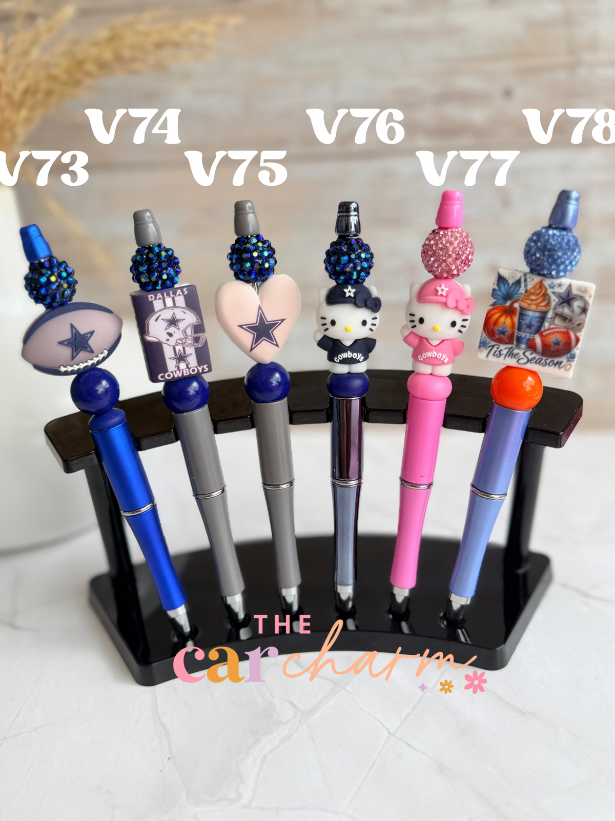 Football Beaded Pen