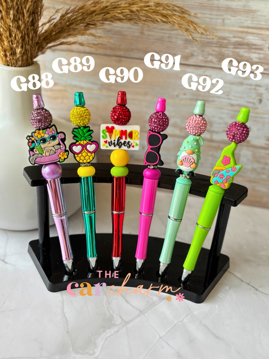 Summer Beaded Pen