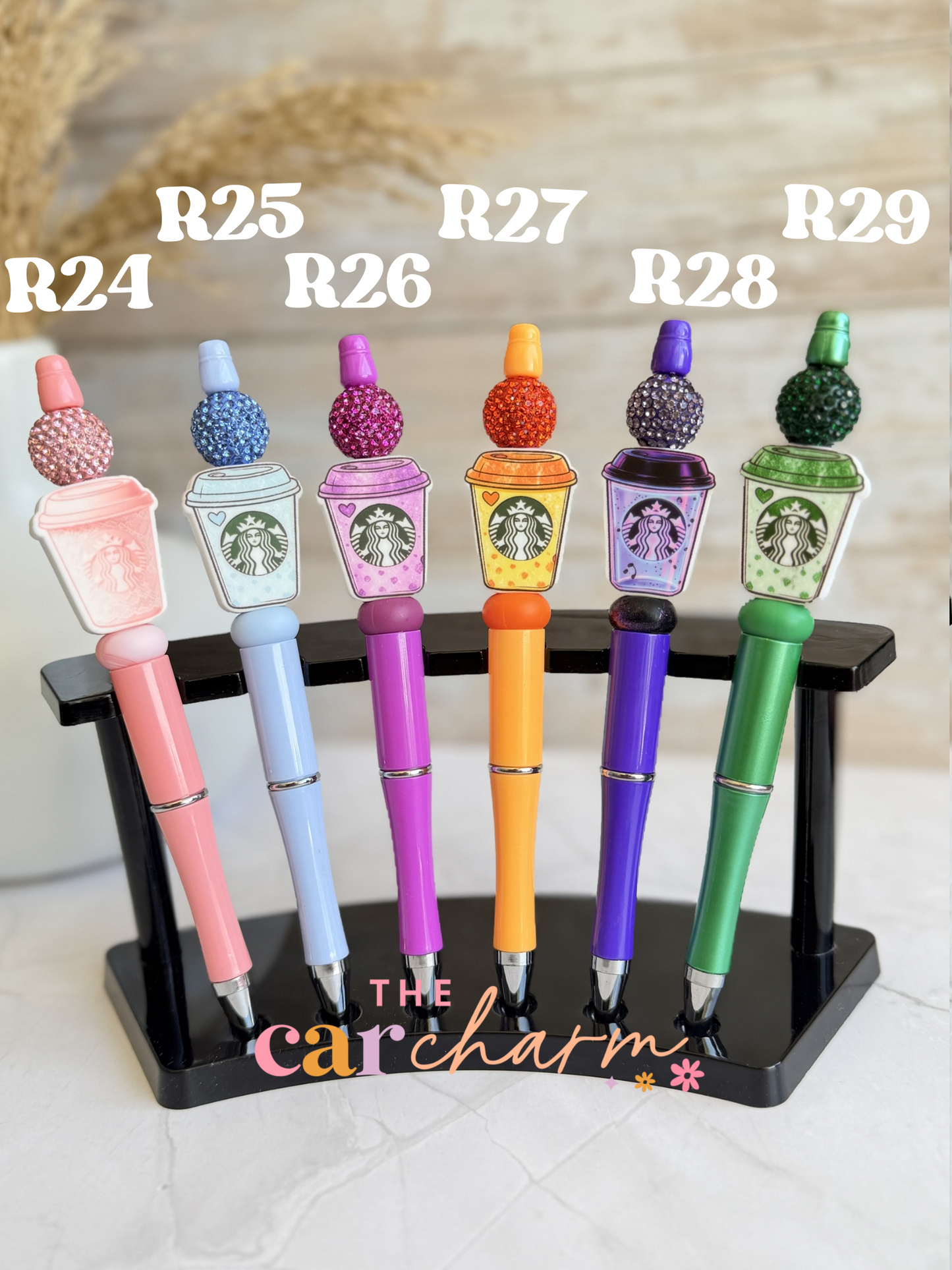 Starbucks Coffee Beaded Pen