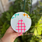 Checkered Beach Ball Freshie