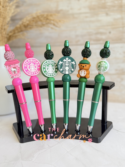 Coffee Beaded Pen