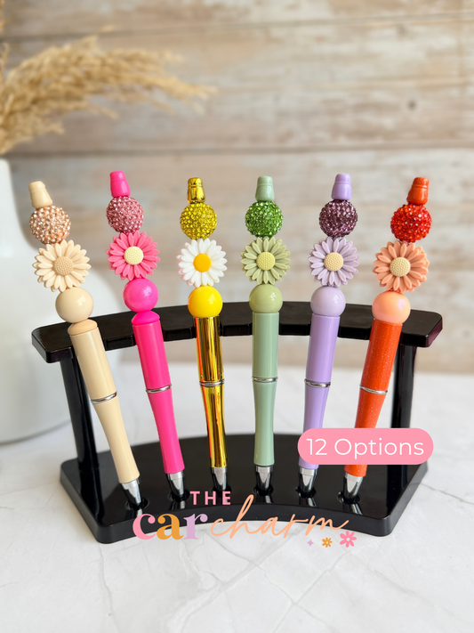 Flower Beaded Pen