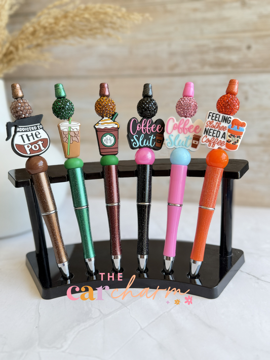 Coffee Beaded Pen