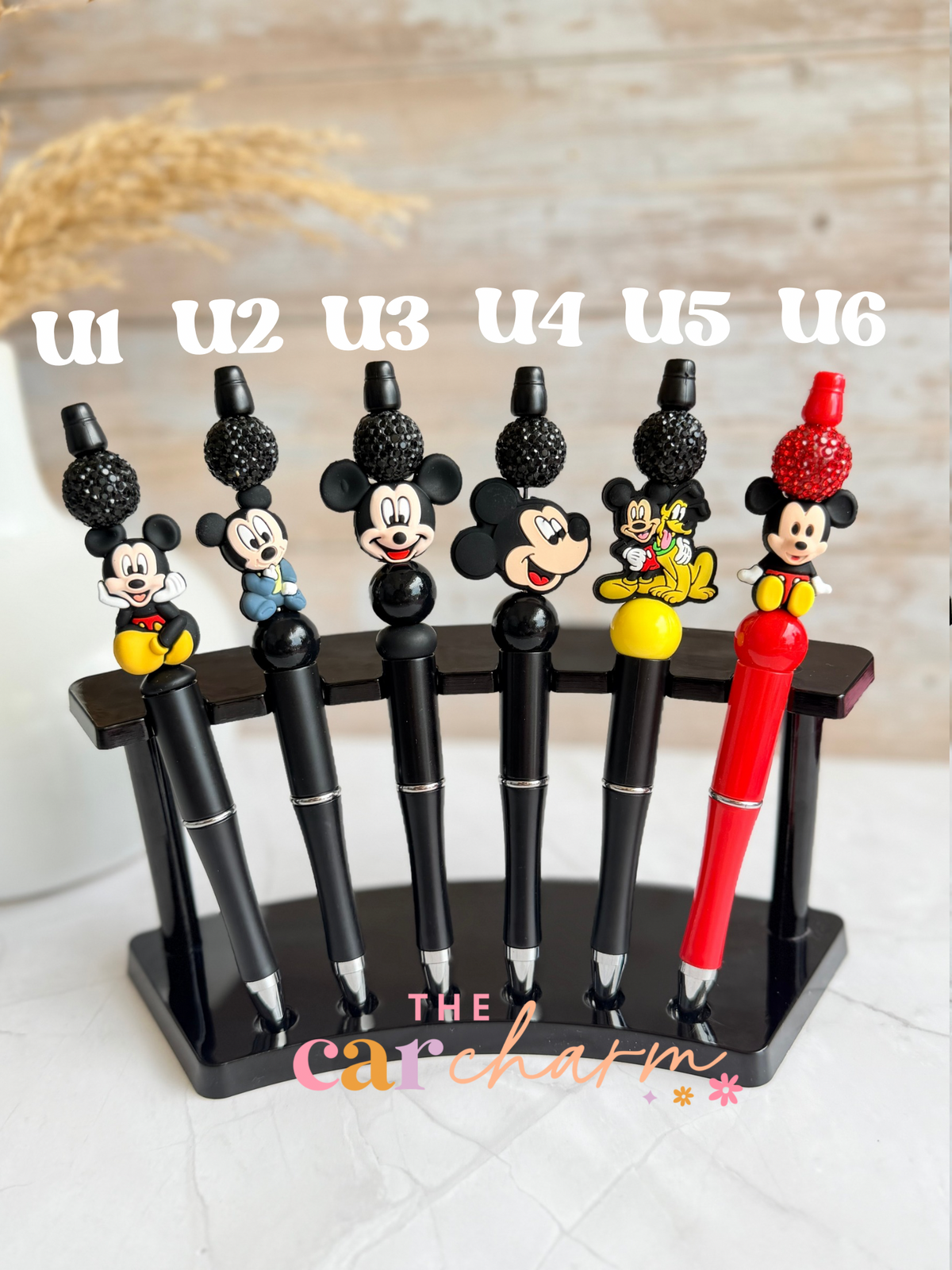 Mickey Mouse Beaded Pen