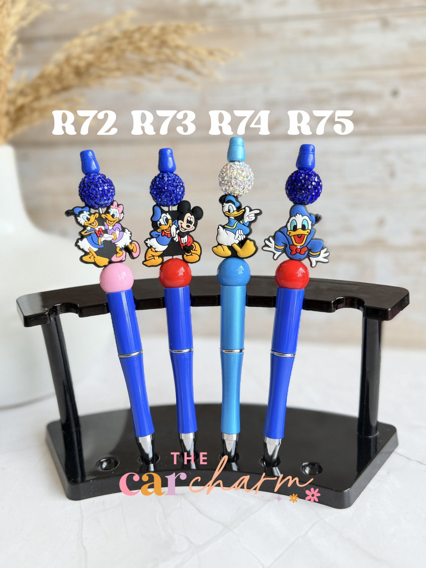 Donald Duck Beaded Pen