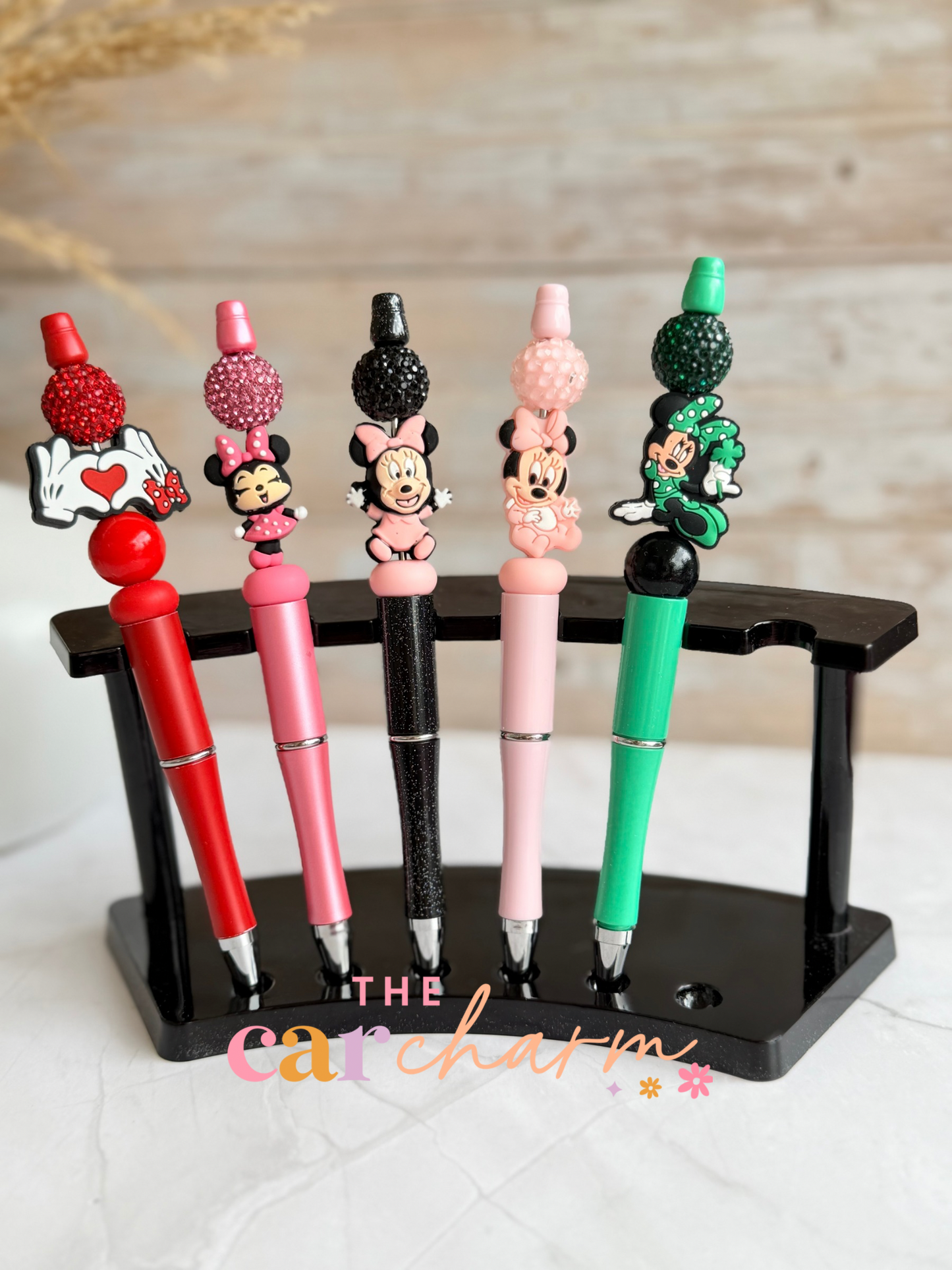 Minnie Mouse Beaded Pen