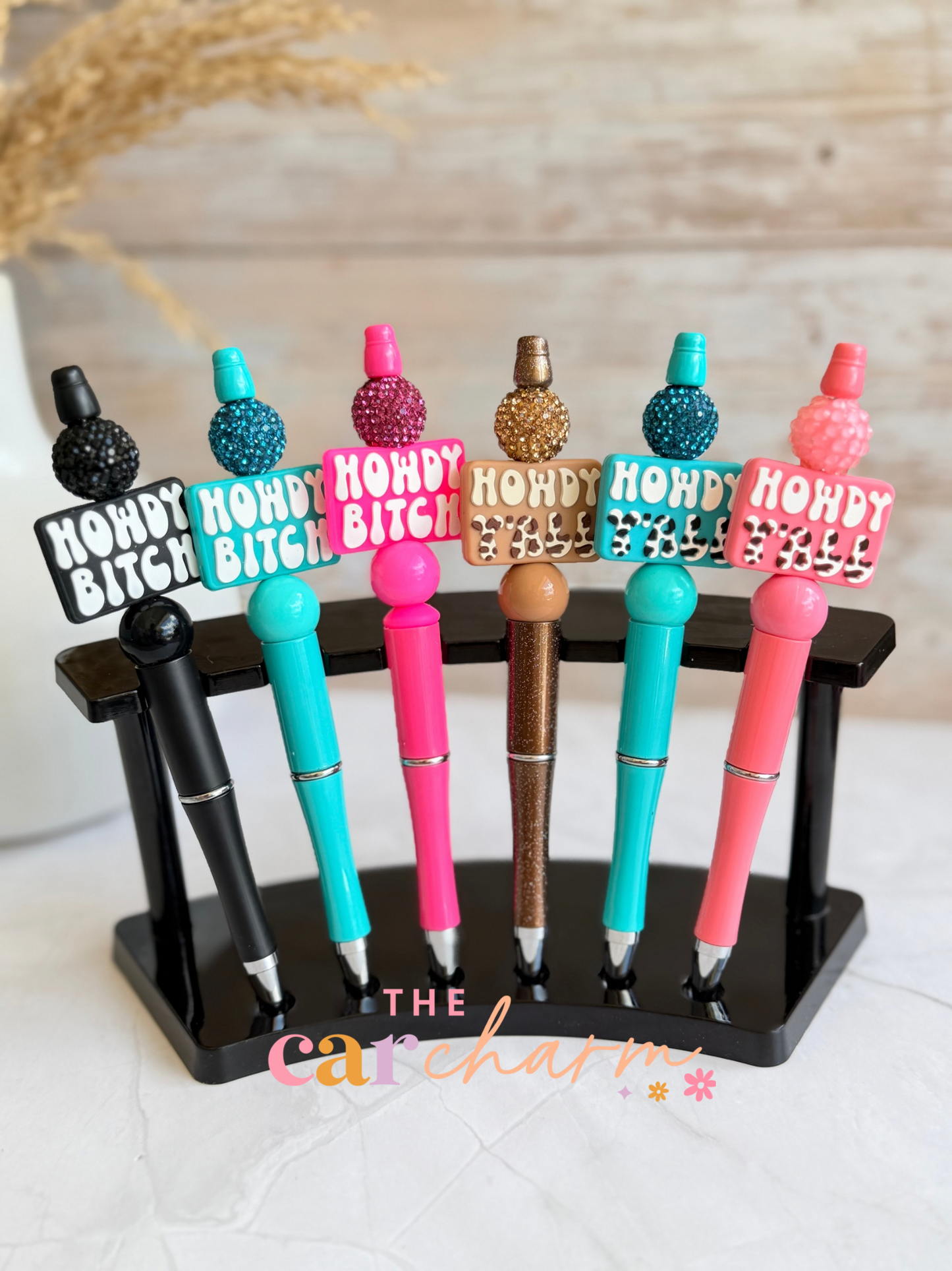 Howdy Bitch & Howdy Y’all Beaded Pen