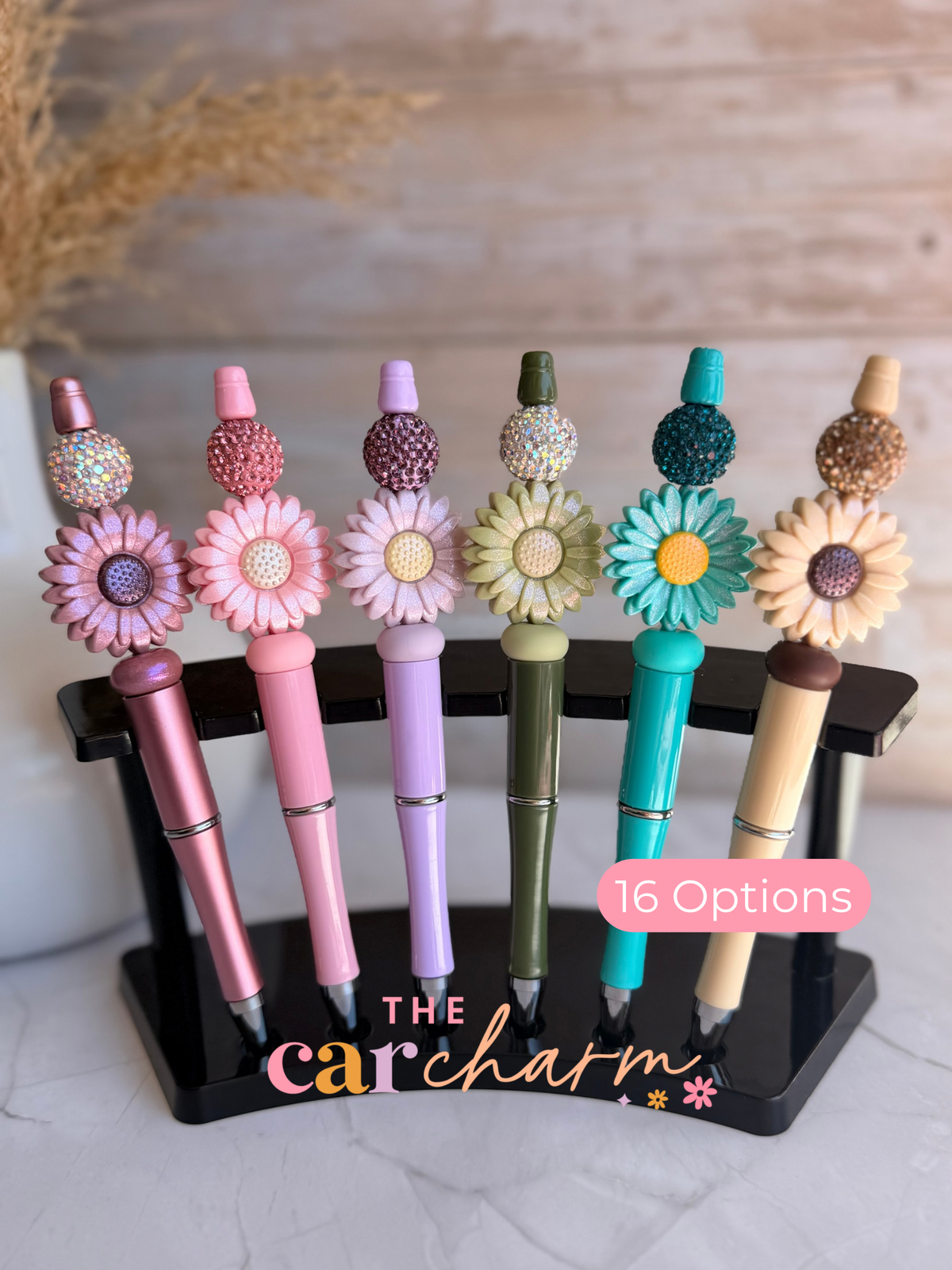Sunflower Beaded Pen