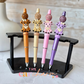 Highland Cow Beaded Pen