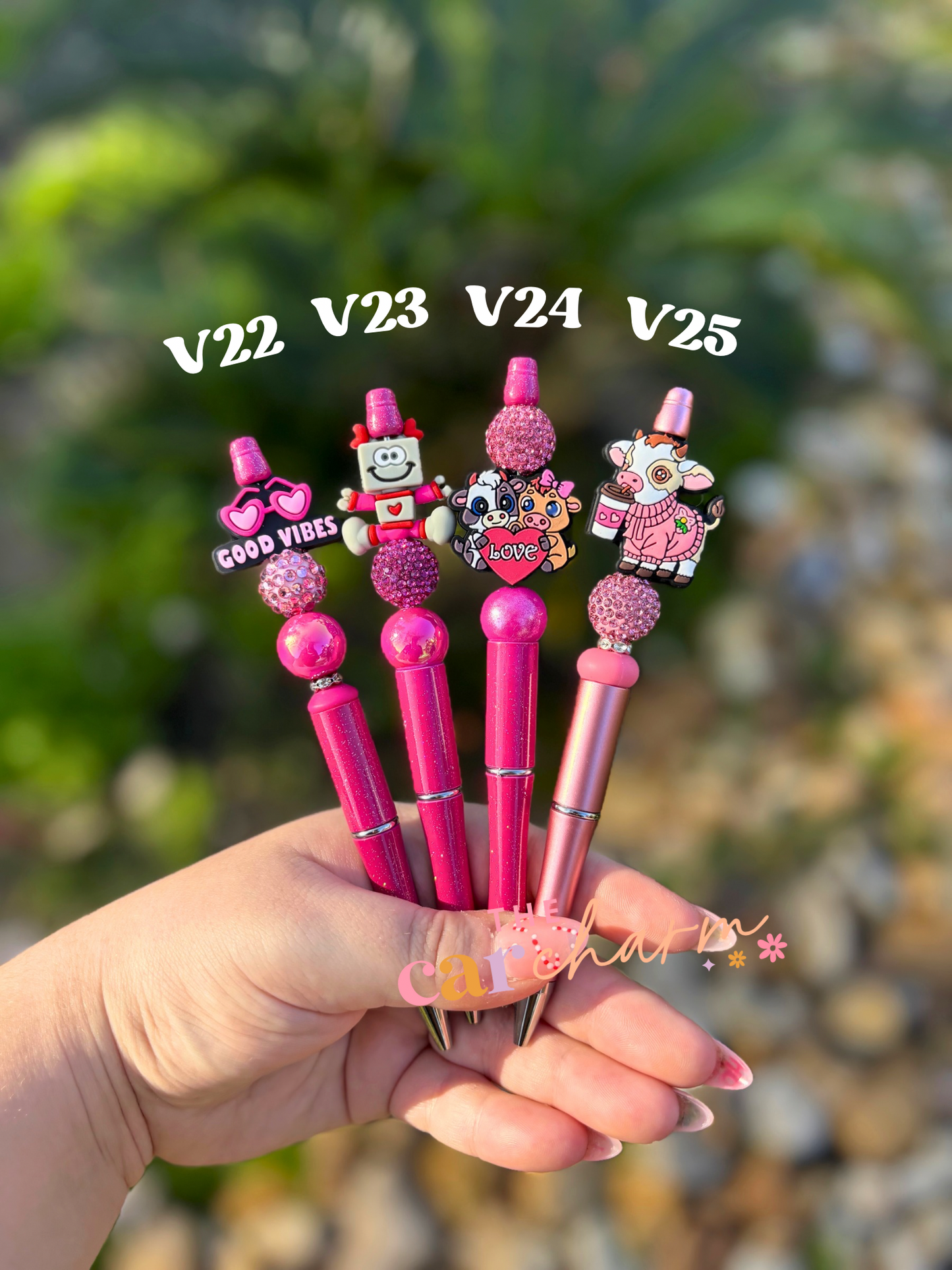 Valentine Beaded Pen