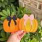 Pumpkin W/ Bow Freshie
