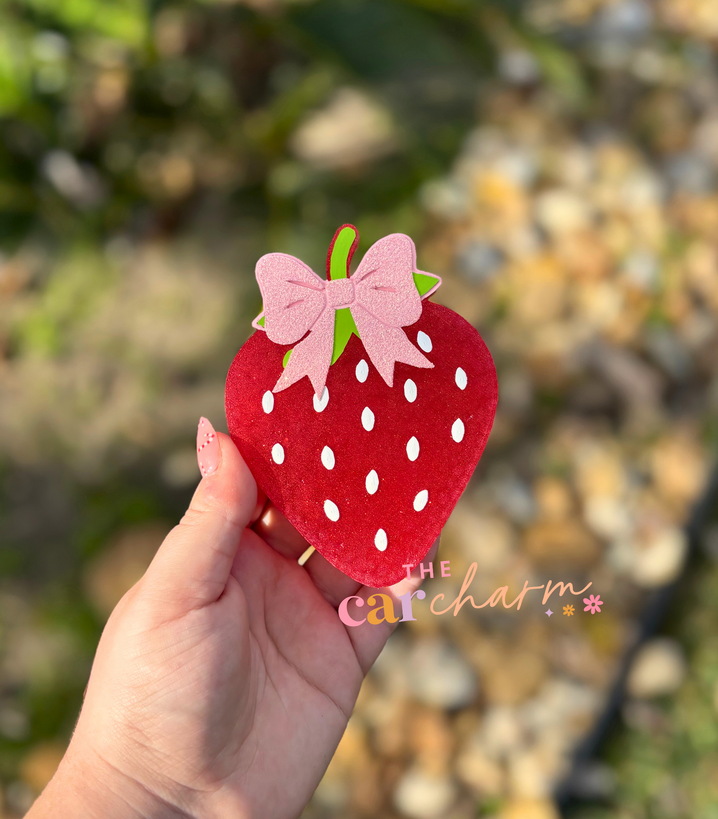 Strawberry W/ Bow Freshie