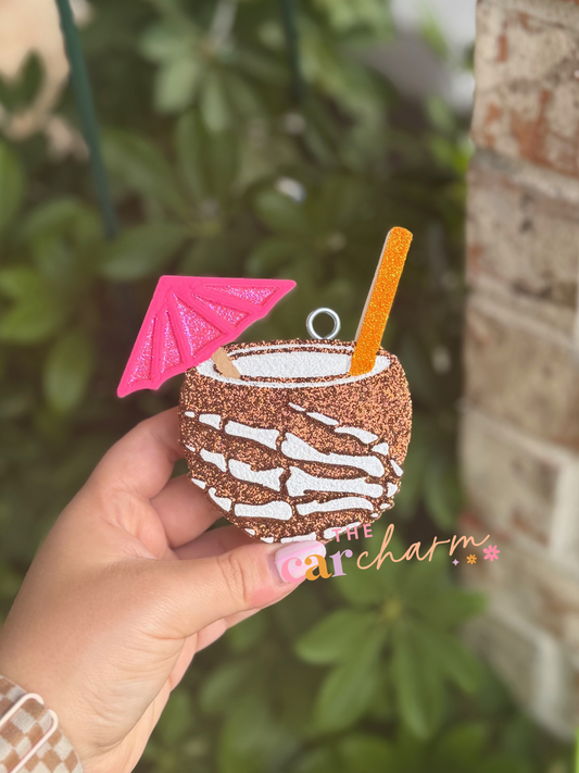 Skeleton Coconut Drink Freshie