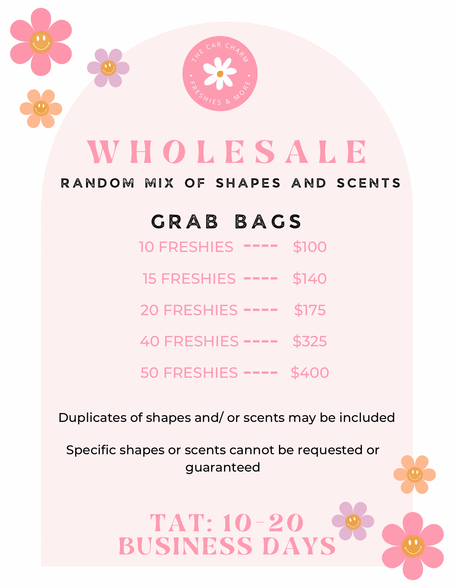 Freshie Wholesale Grab Bag