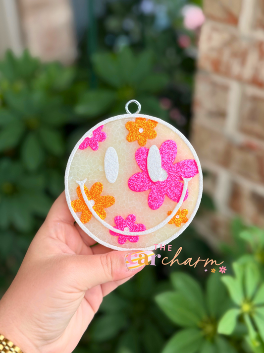 Floral Smiley Face