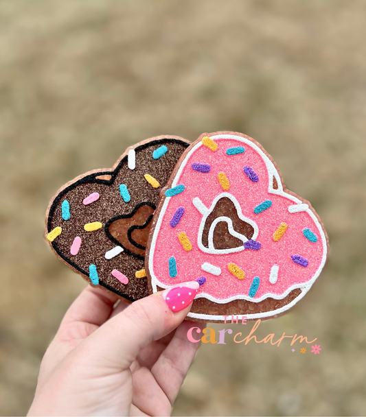 Heart Donut Freshie