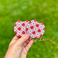 Floral Strawberry Car Coaster