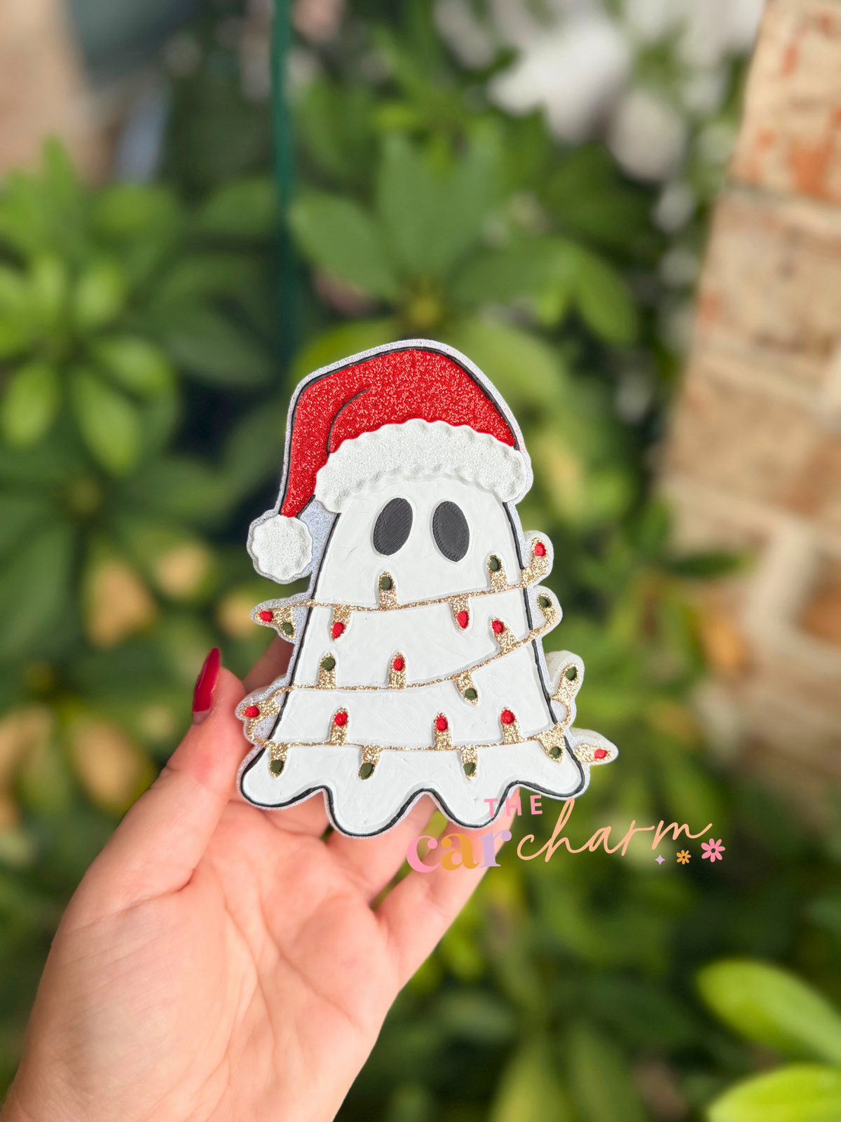 Christmas Ghost Car Freshie