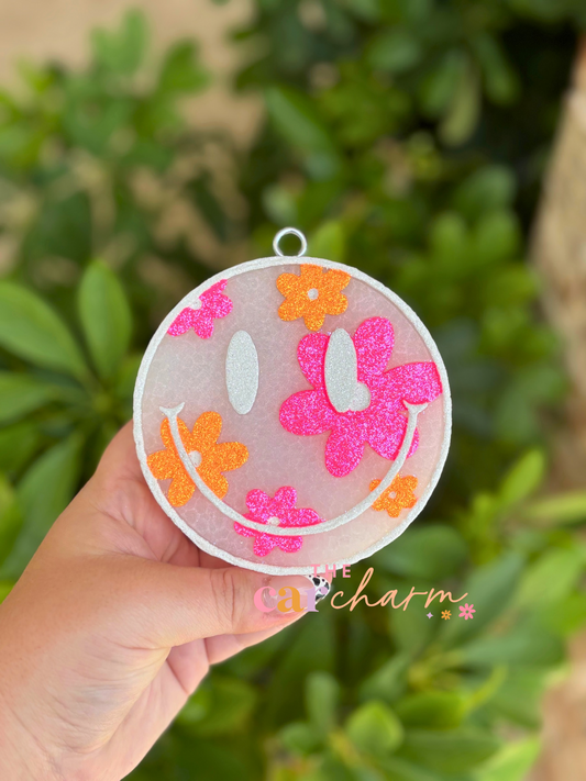 Floral Smiley Face