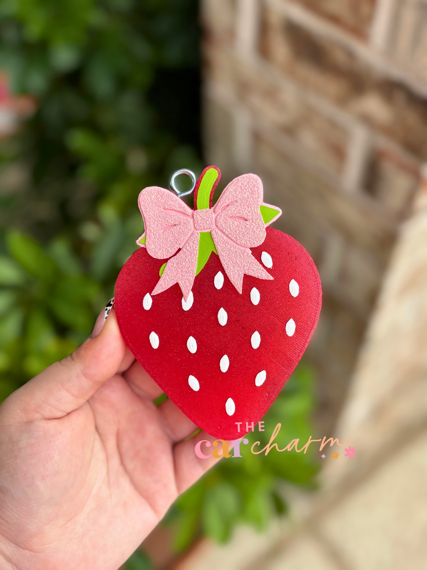 Strawberry W/ Bow Freshie