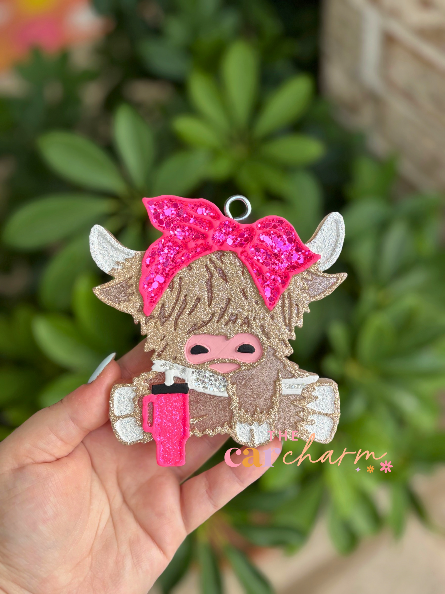 Boujee Highland Cow Freshie