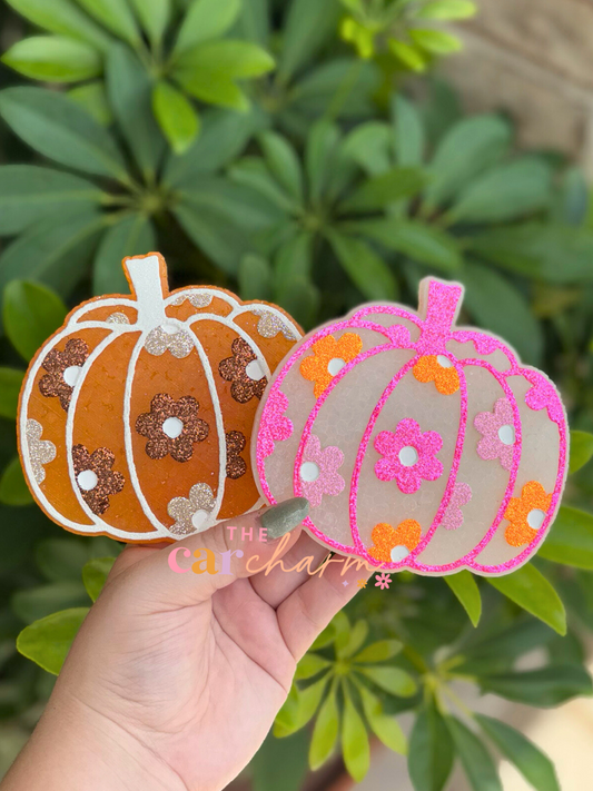 Floral Pumpkin Freshie