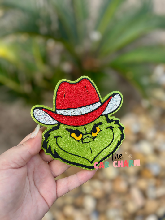 Cowboy Grinch Freshie